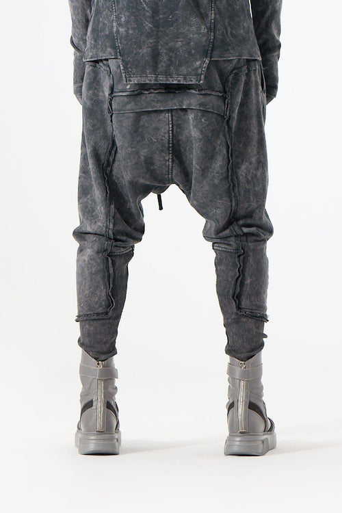 ACID BLACK PIECED PANT