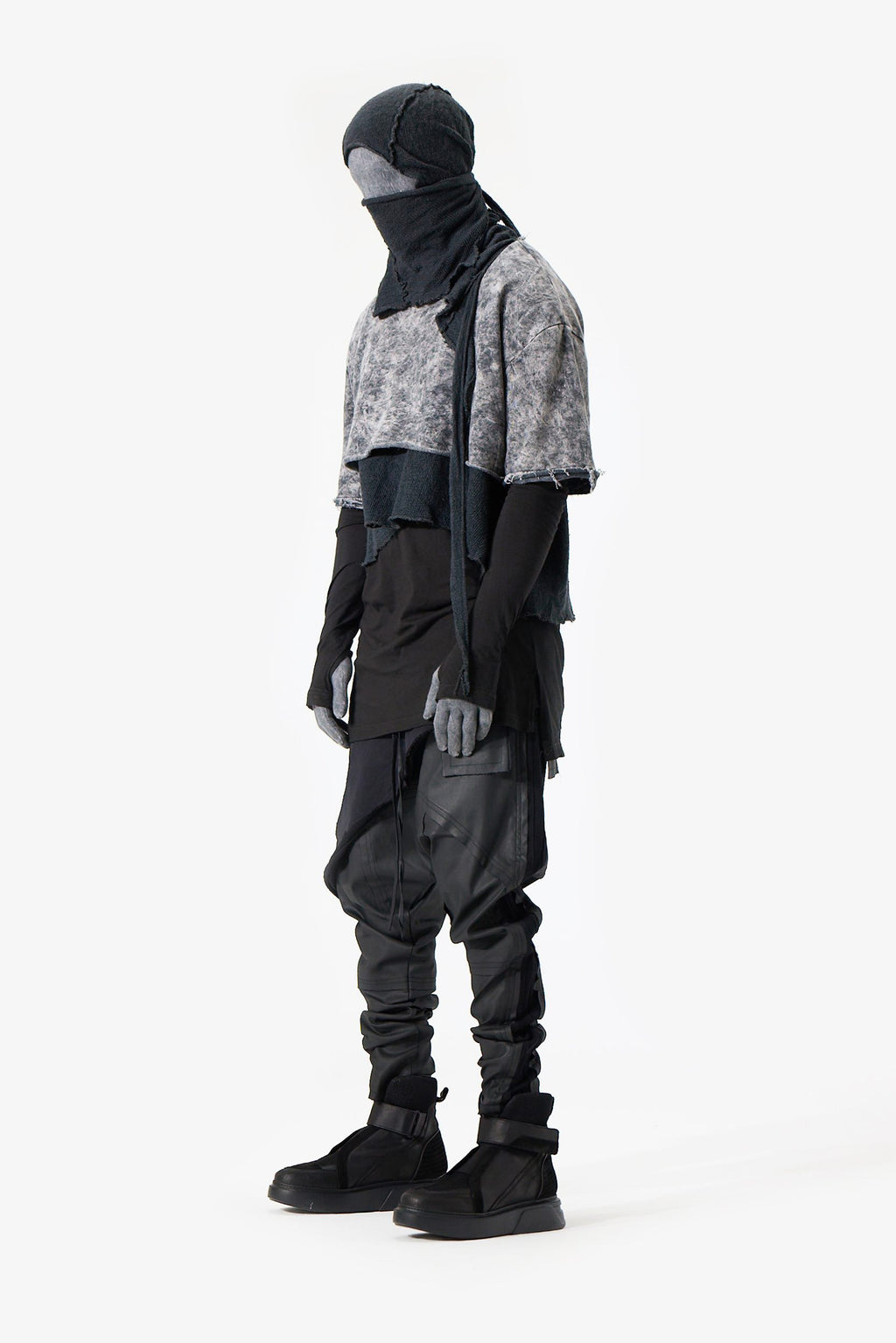 ACID BLACK THREE PART SWEATSHIRT