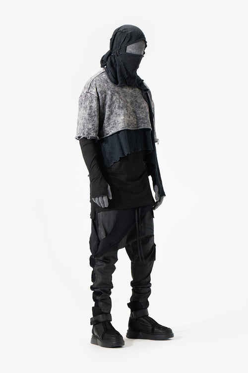 ACID BLACK THREE PART SWEATSHIRT