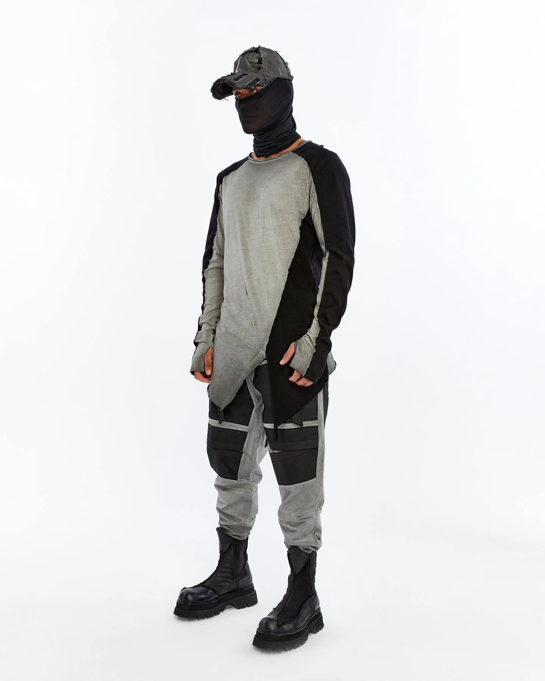 ASYMMETRIC LONG SLEEVE T-SHIRT