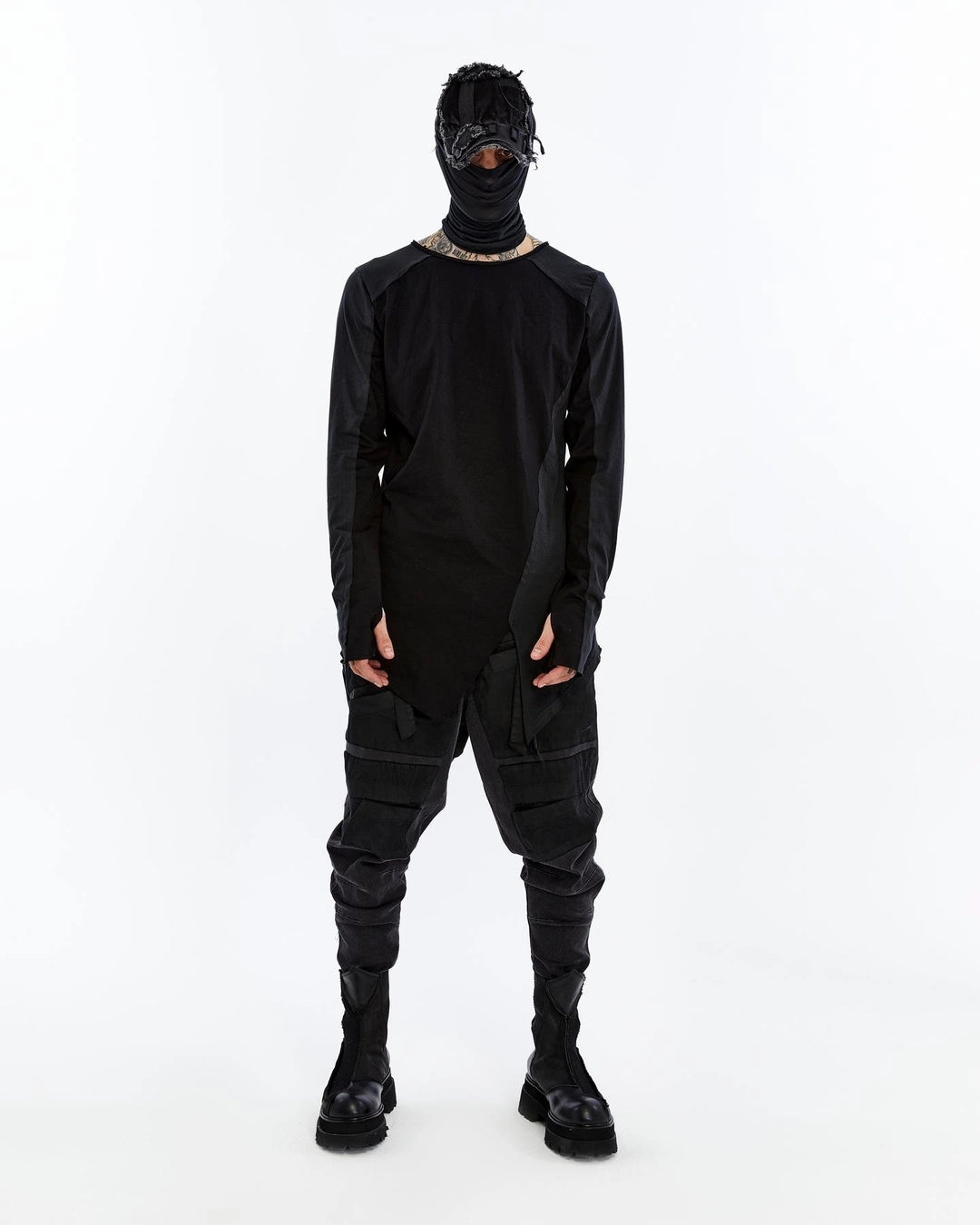 ASYMMETRIC LONG SLEEVE T-SHIRT