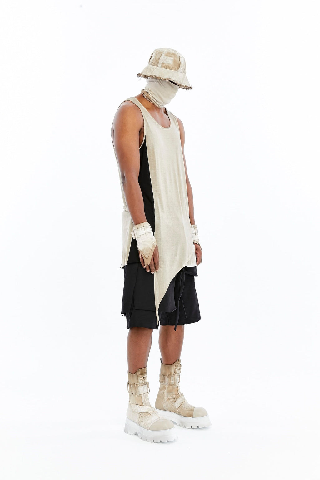 ASYMMETRIC TANK TOP