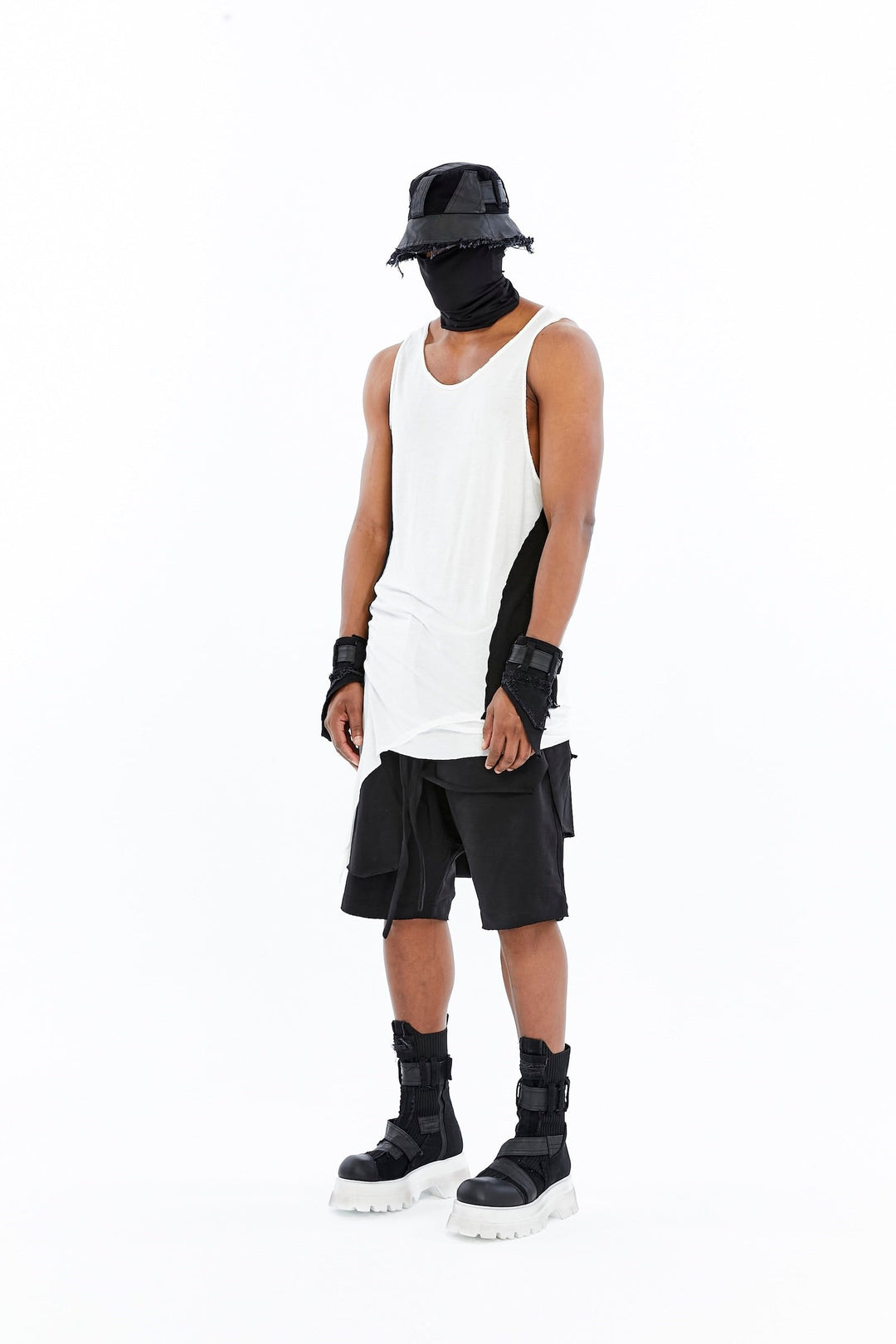 ASYMMETRIC TANK TOP
