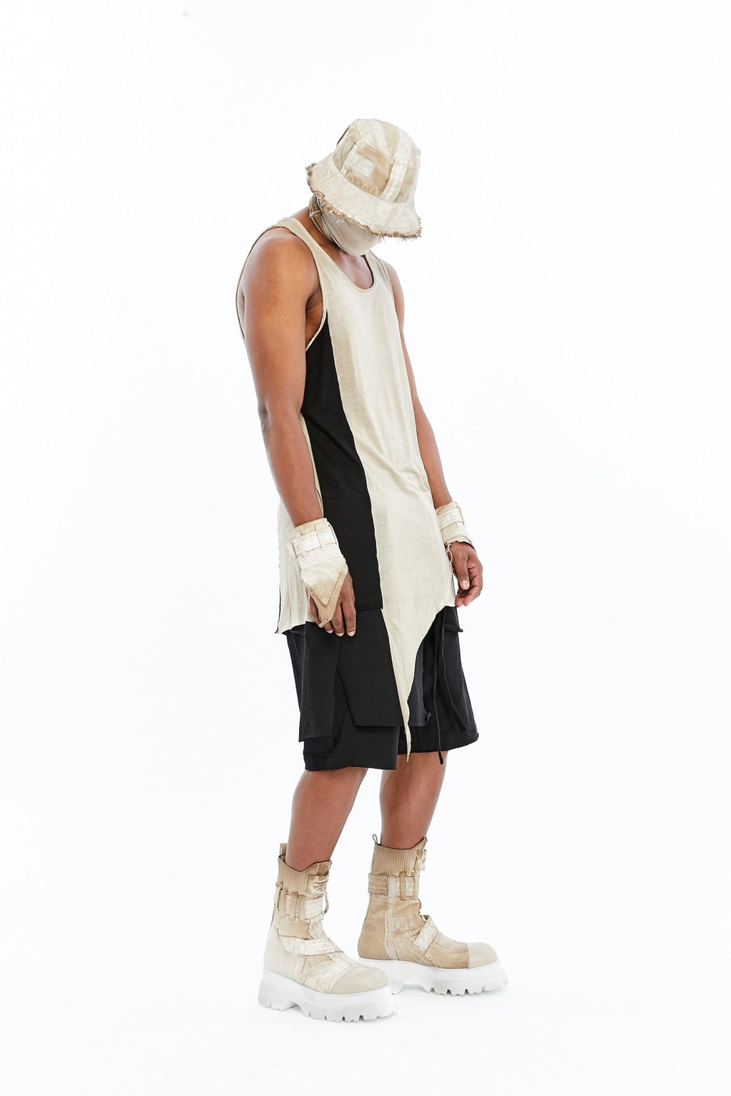 ASYMMETRIC TANK TOP