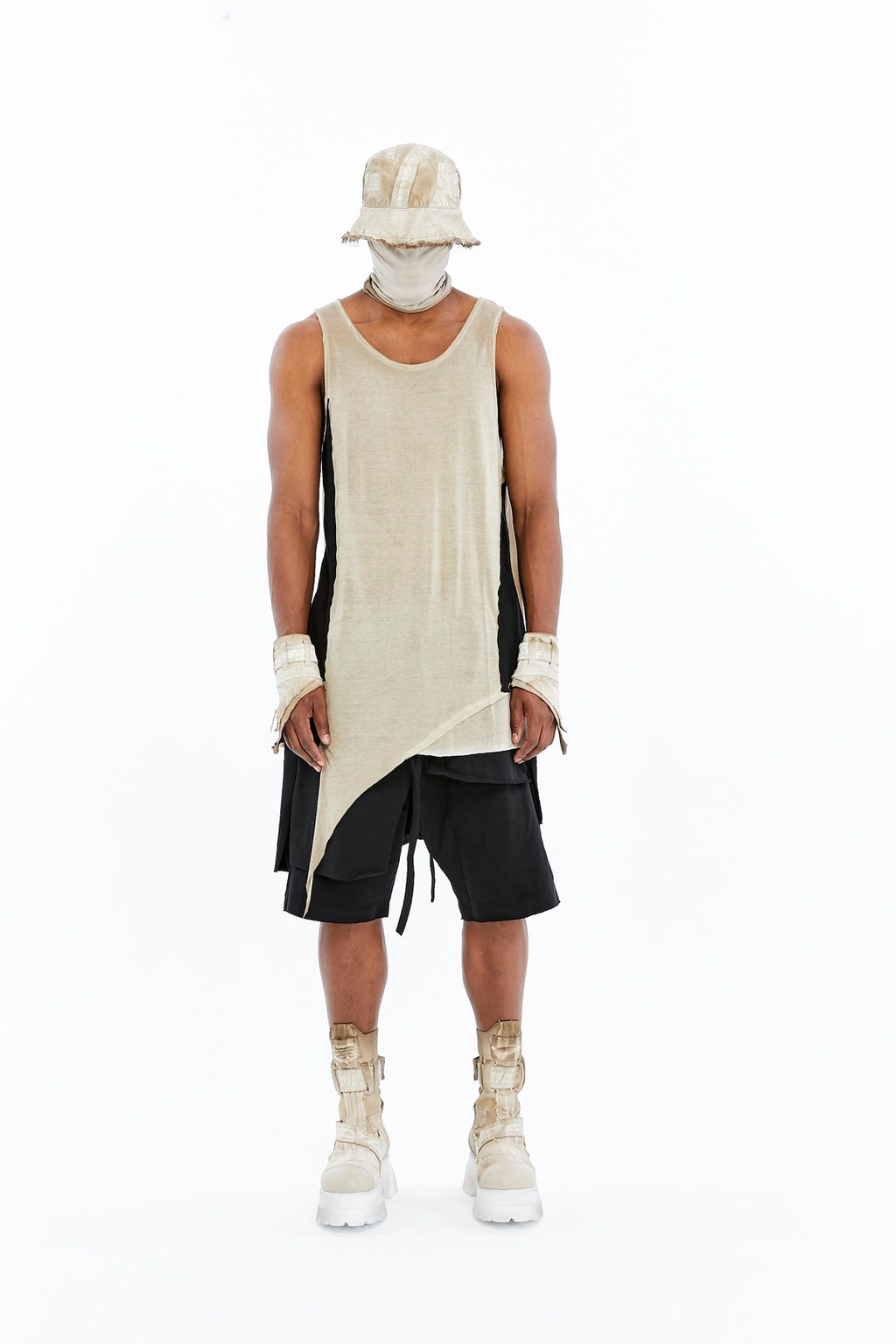 ASYMMETRIC TANK TOP