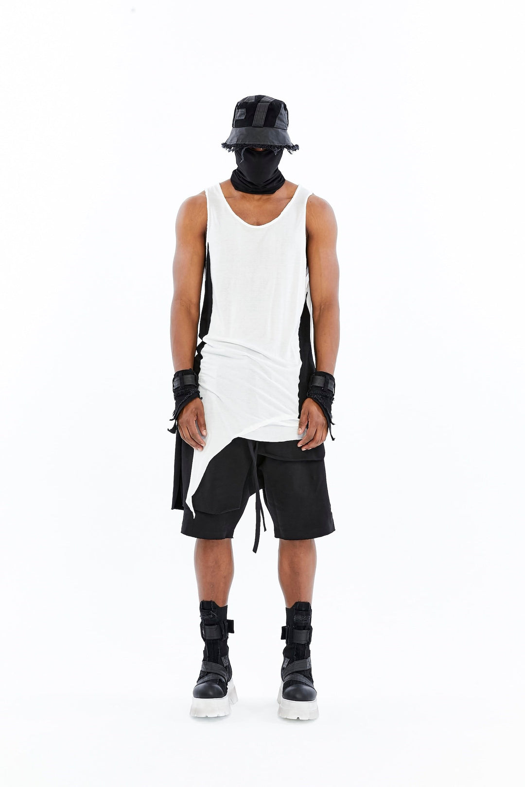 ASYMMETRIC TANK TOP