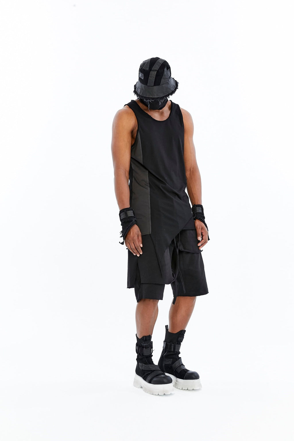 ASYMMETRIC TANK TOP