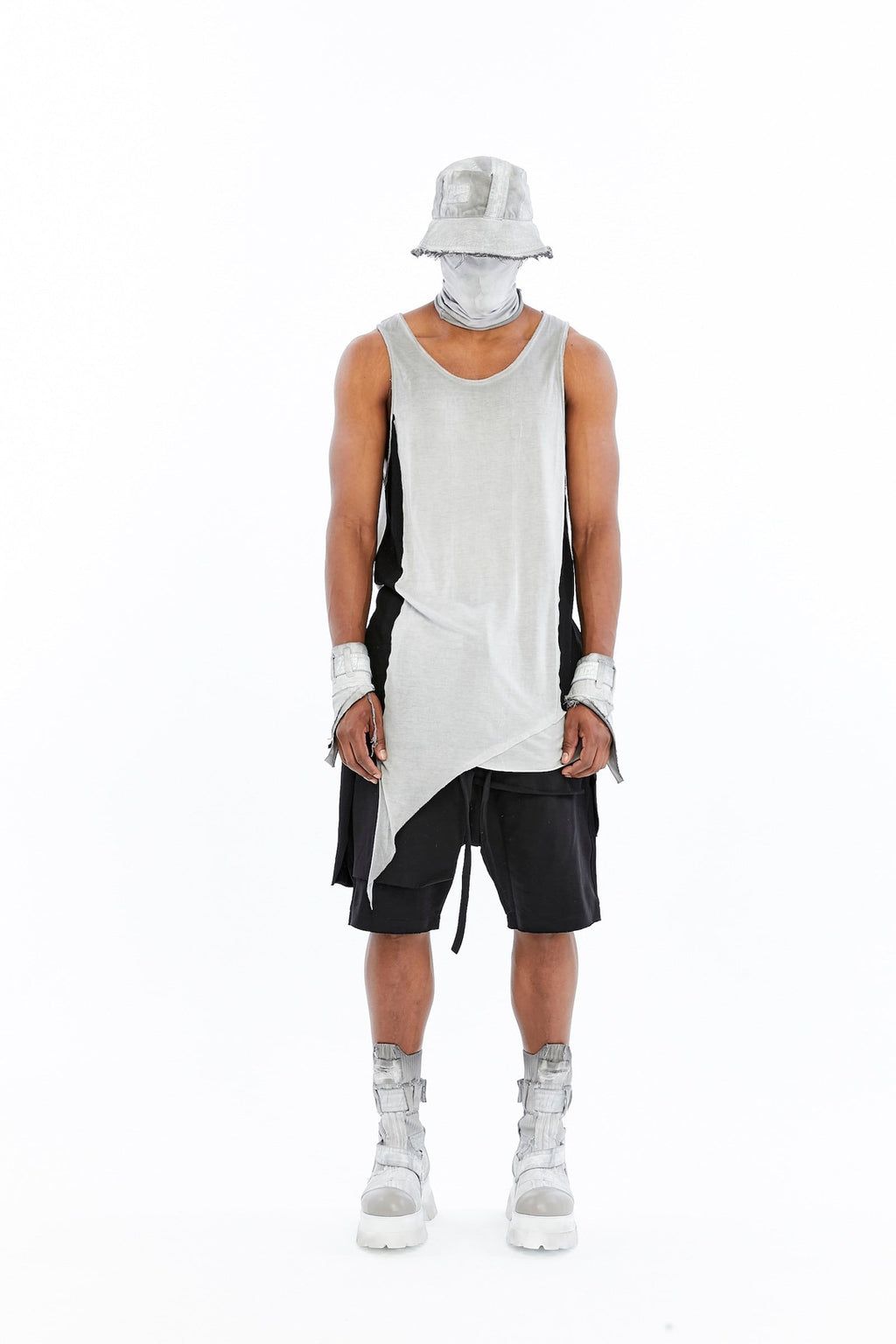 ASYMMETRIC TANK TOP