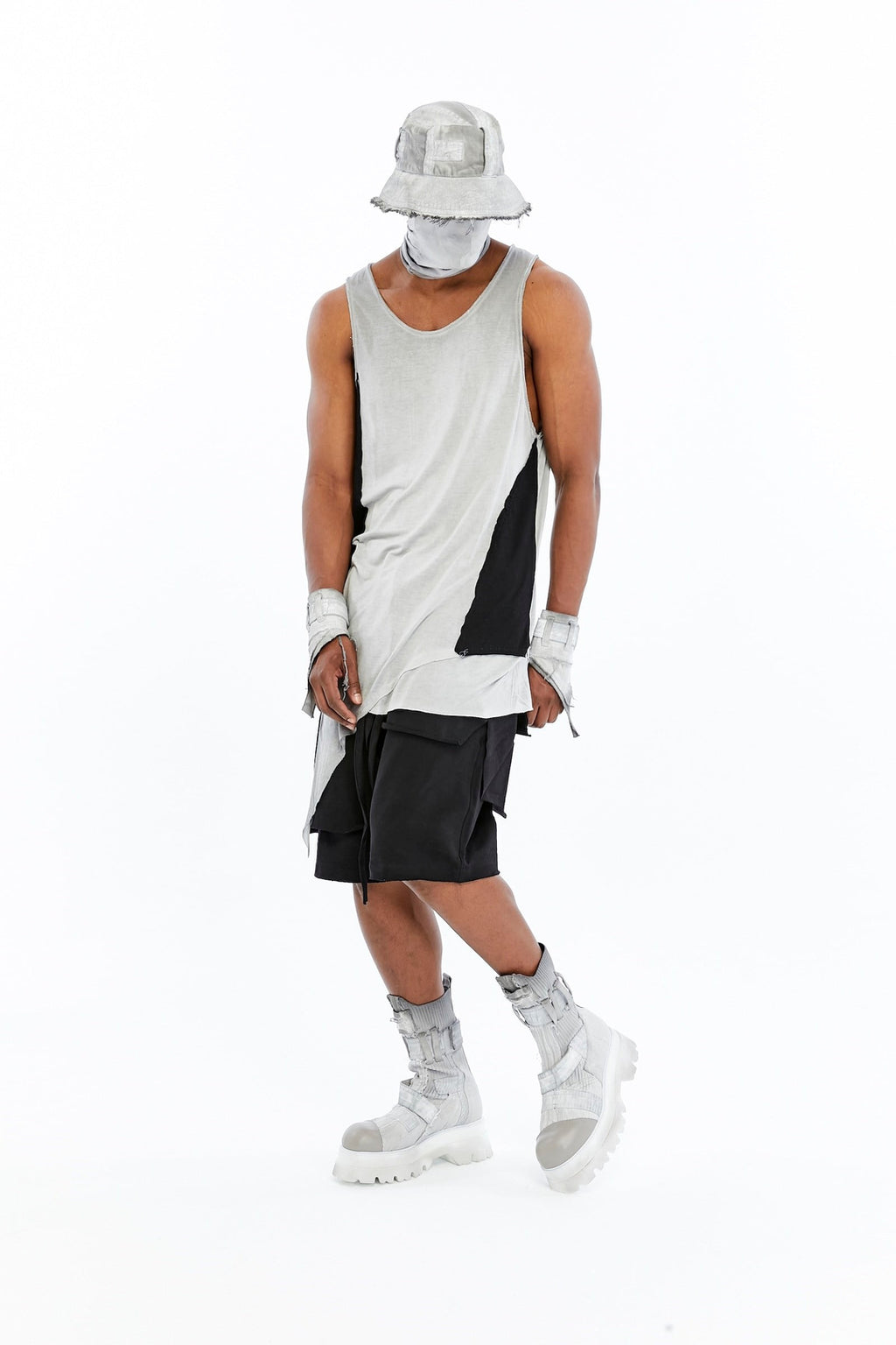 ASYMMETRIC TANK TOP