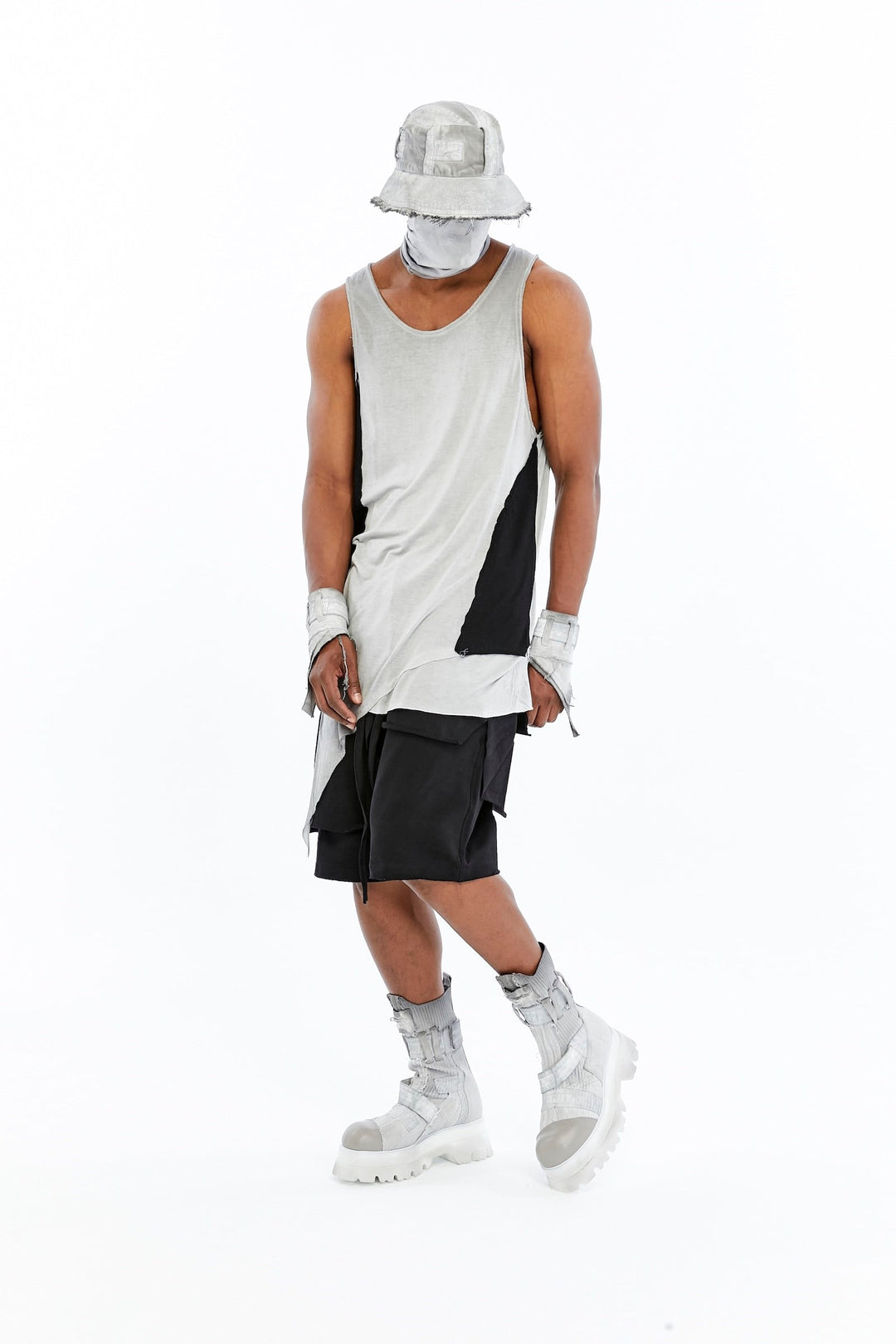 ASYMMETRIC TANK TOP