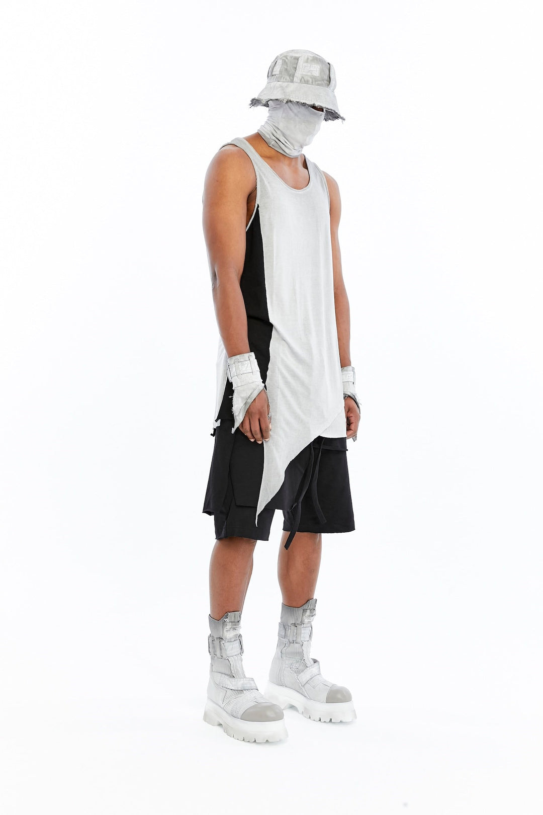 ASYMMETRIC TANK TOP