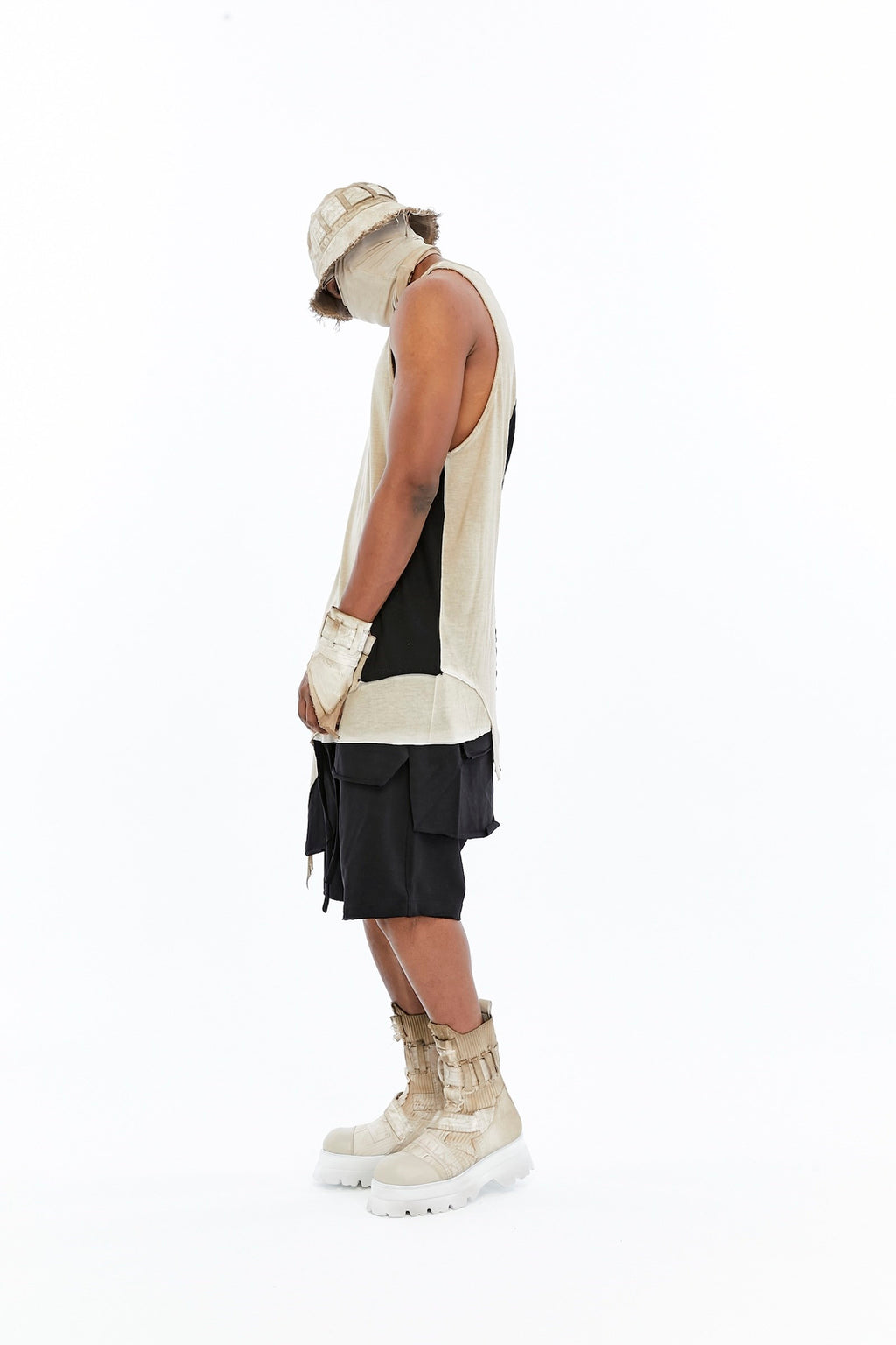 ASYMMETRIC TANK TOP