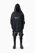 BLACK BANDED SWEATSHIRT