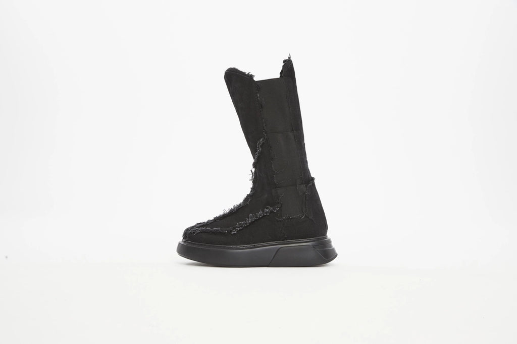 BLACK DENIM SHOES