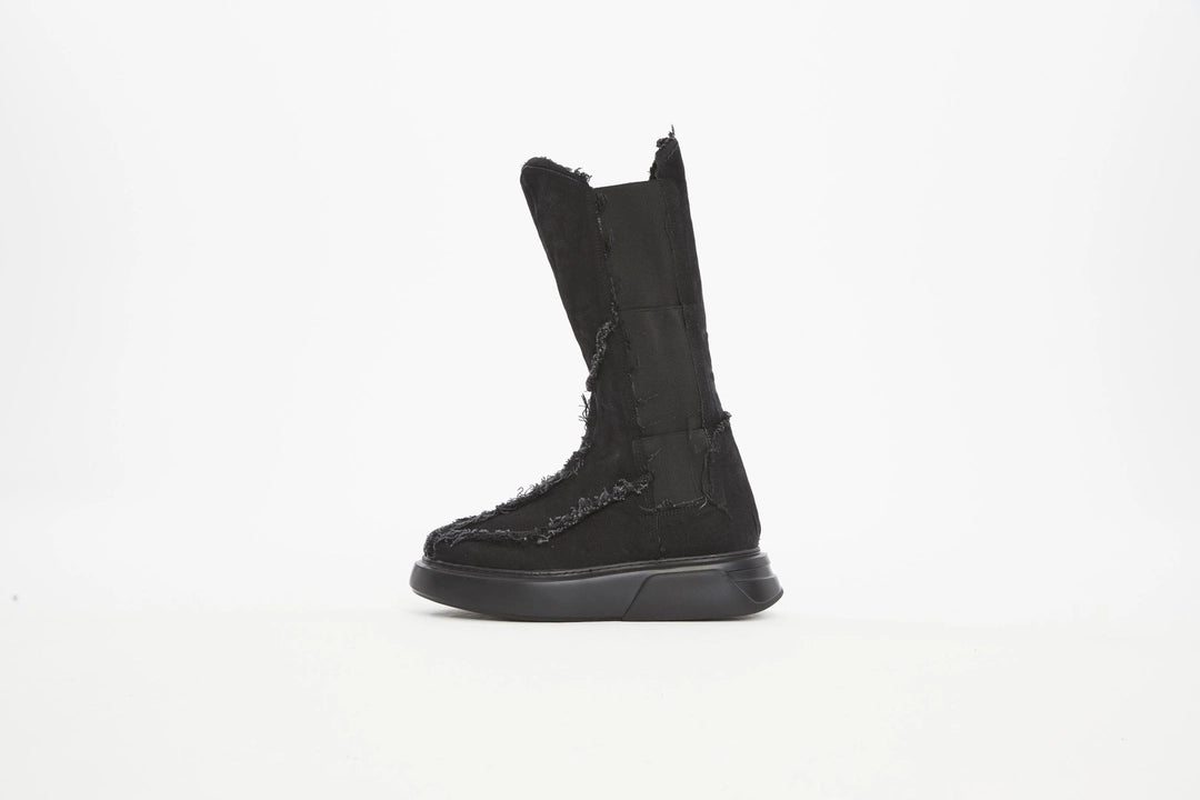BLACK DENIM SHOES