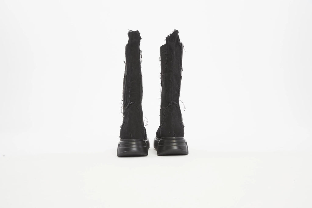 BLACK DENIM SHOES