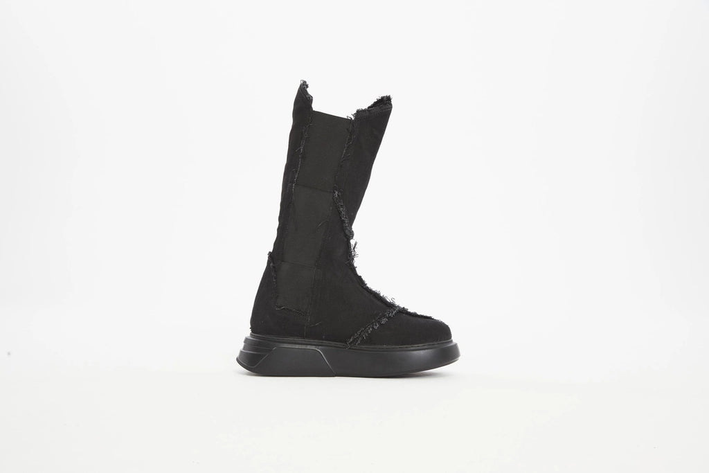 BLACK DENIM SHOES