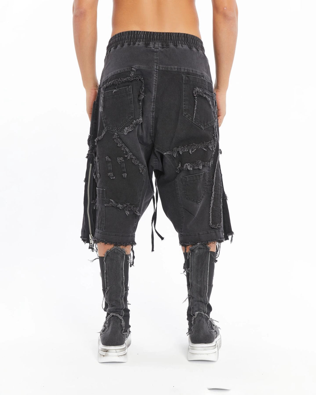 ACID BLACK DIRTY PATCHED CAPRI