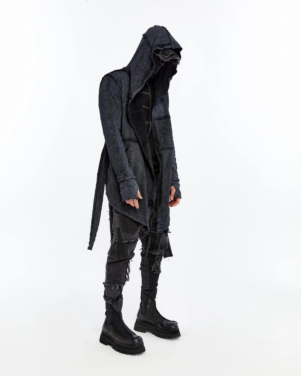 DIRTY STITCHED CARDIGAN