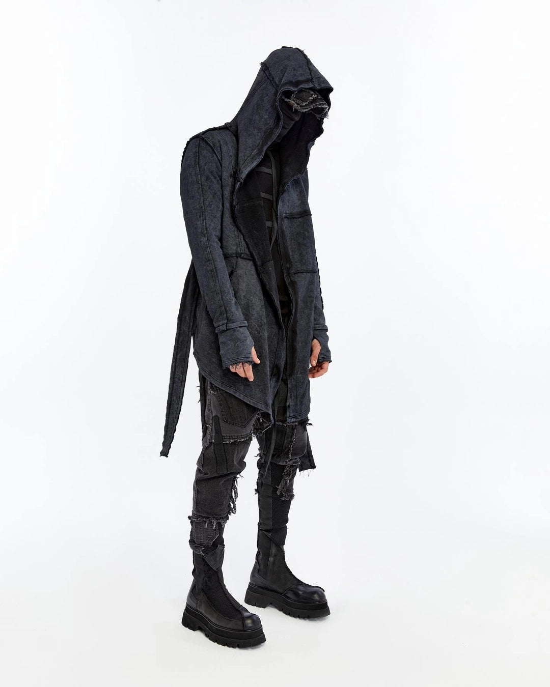 DIRTY STITCHED CARDIGAN