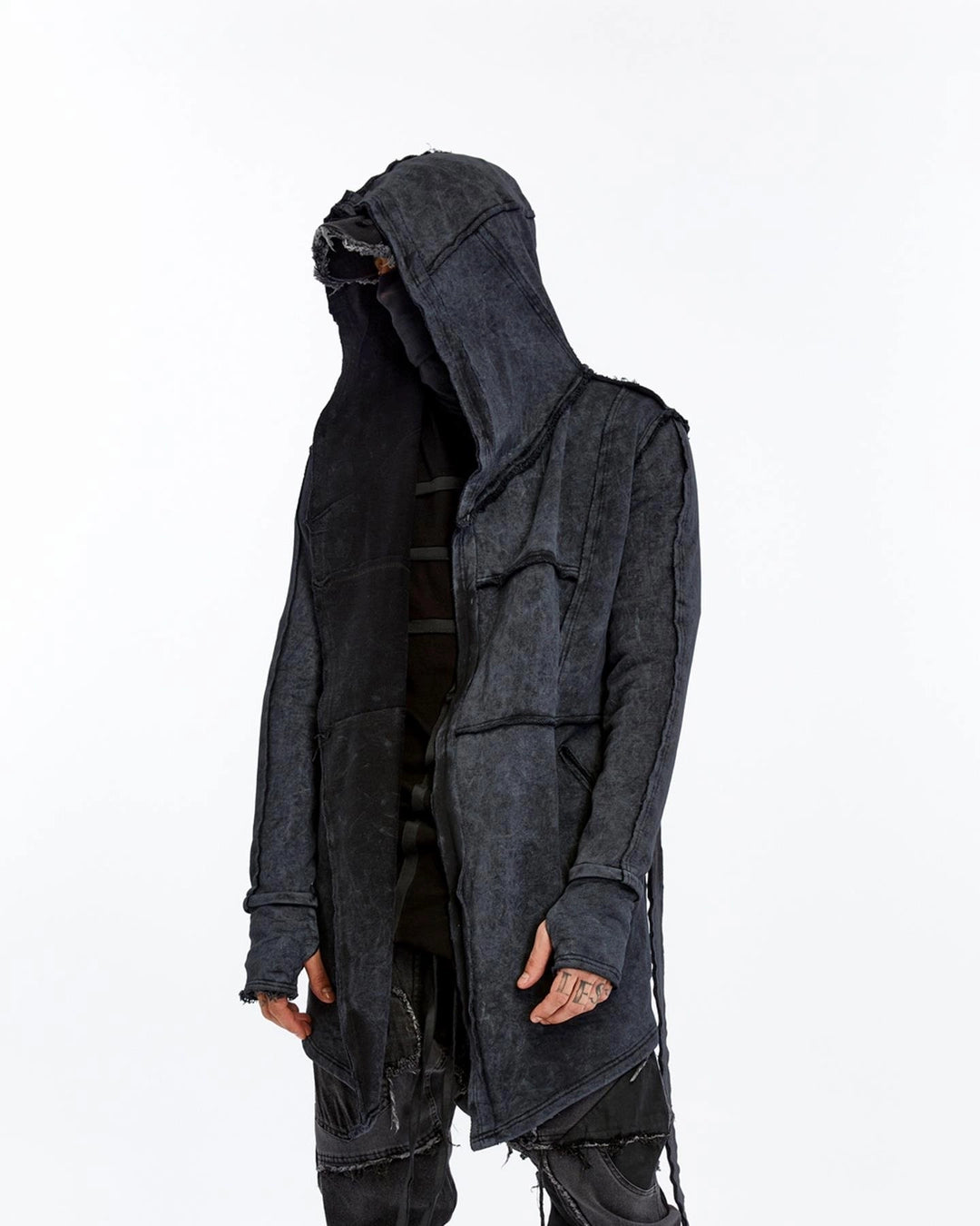 DIRTY STITCHED CARDIGAN