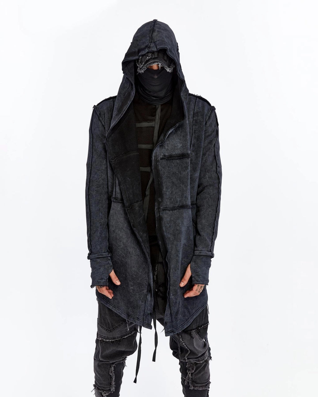 DIRTY STITCHED CARDIGAN