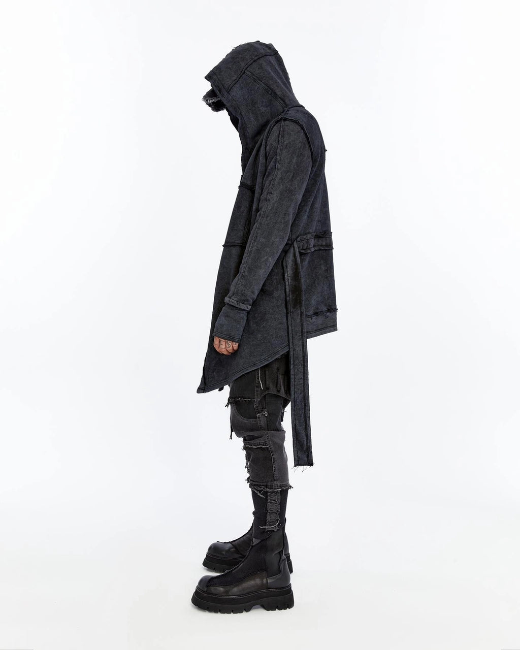 DIRTY STITCHED CARDIGAN