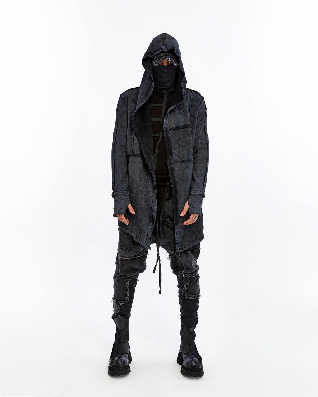 DIRTY STITCHED CARDIGAN