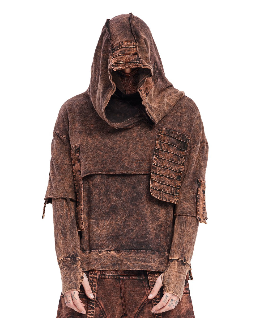 DOUBLE FLAP HOODIE