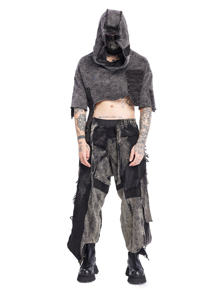DOUBLE FLAP HOODIE