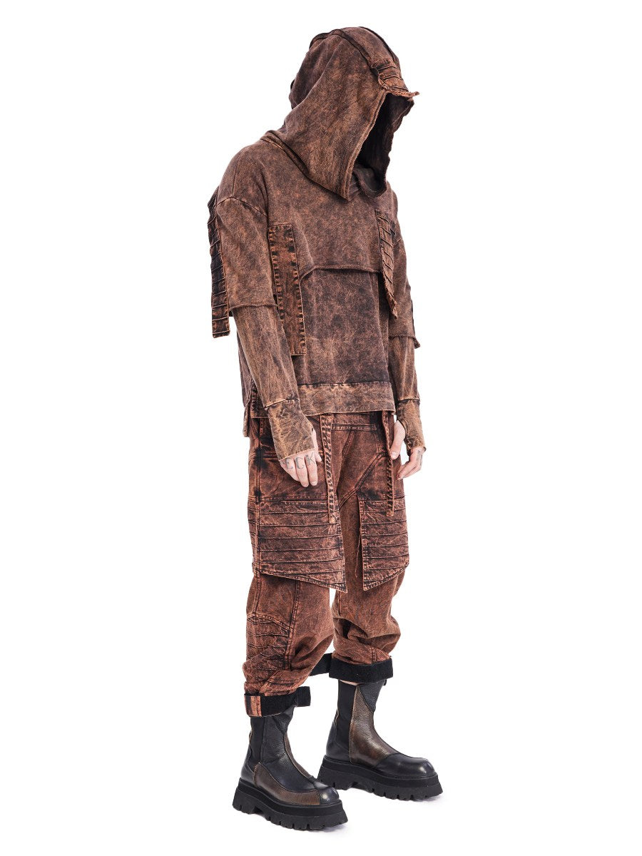 DOUBLE FLAP HOODIE