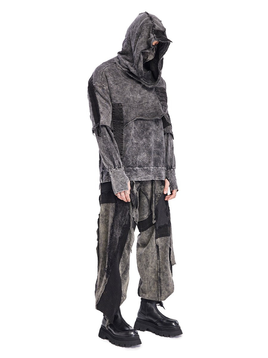 DOUBLE FLAP HOODIE