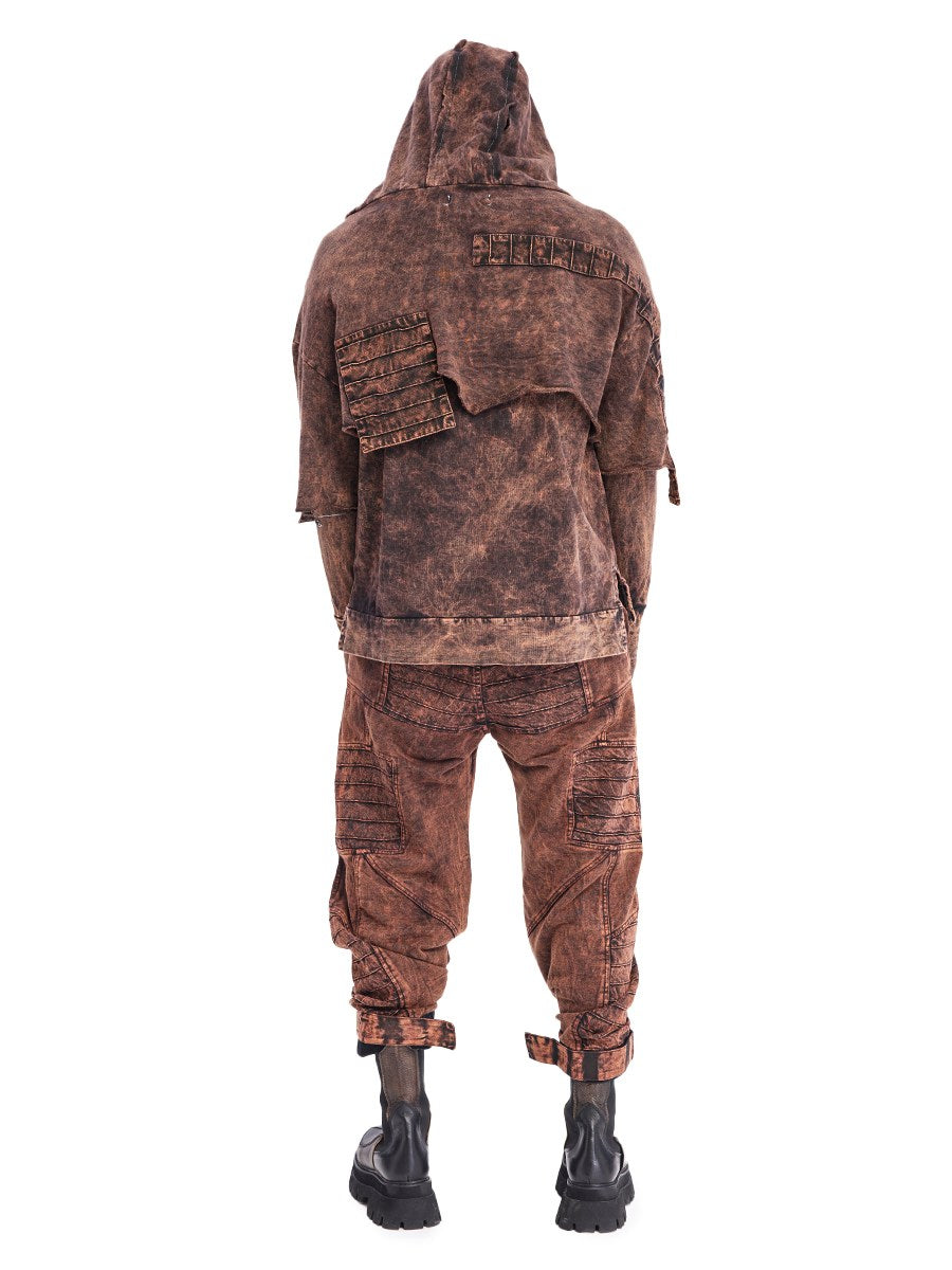 DOUBLE FLAP HOODIE