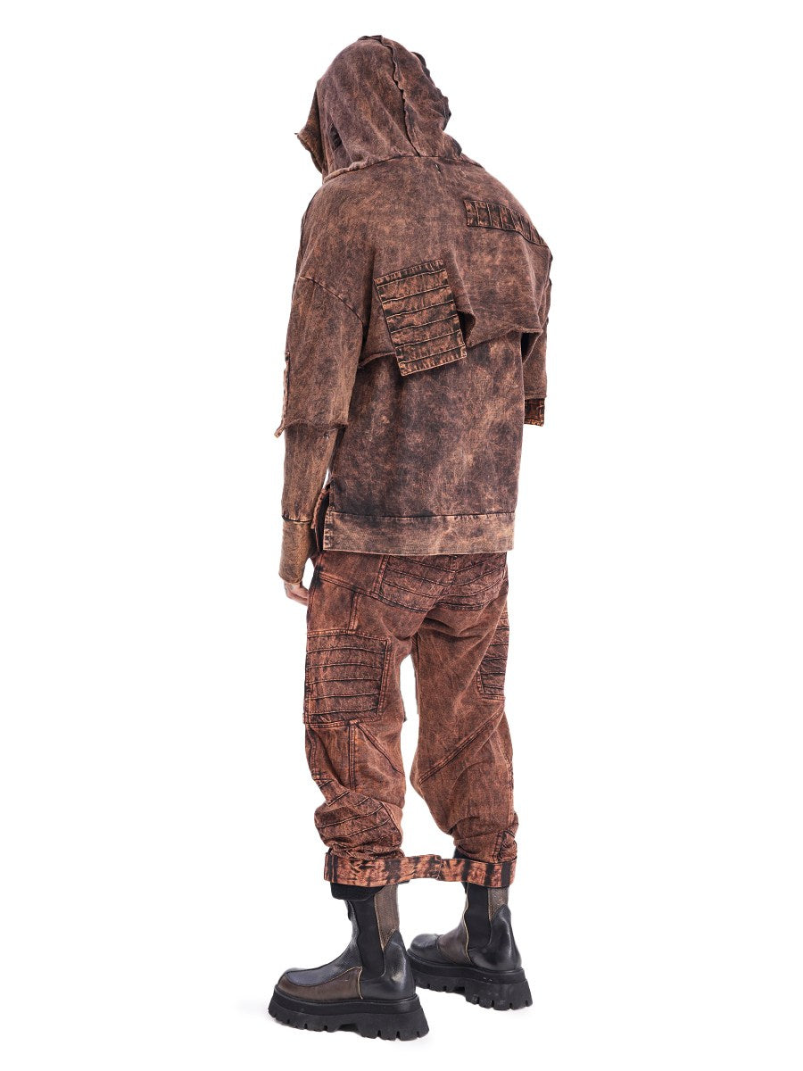 DOUBLE FLAP HOODIE
