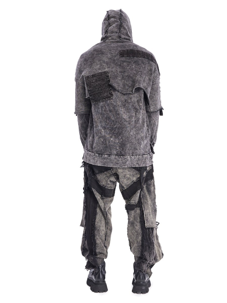 DOUBLE FLAP HOODIE