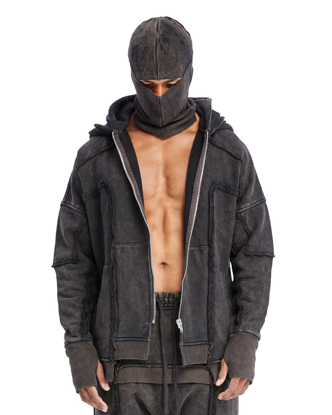 DOUBLE HOODED JACKET