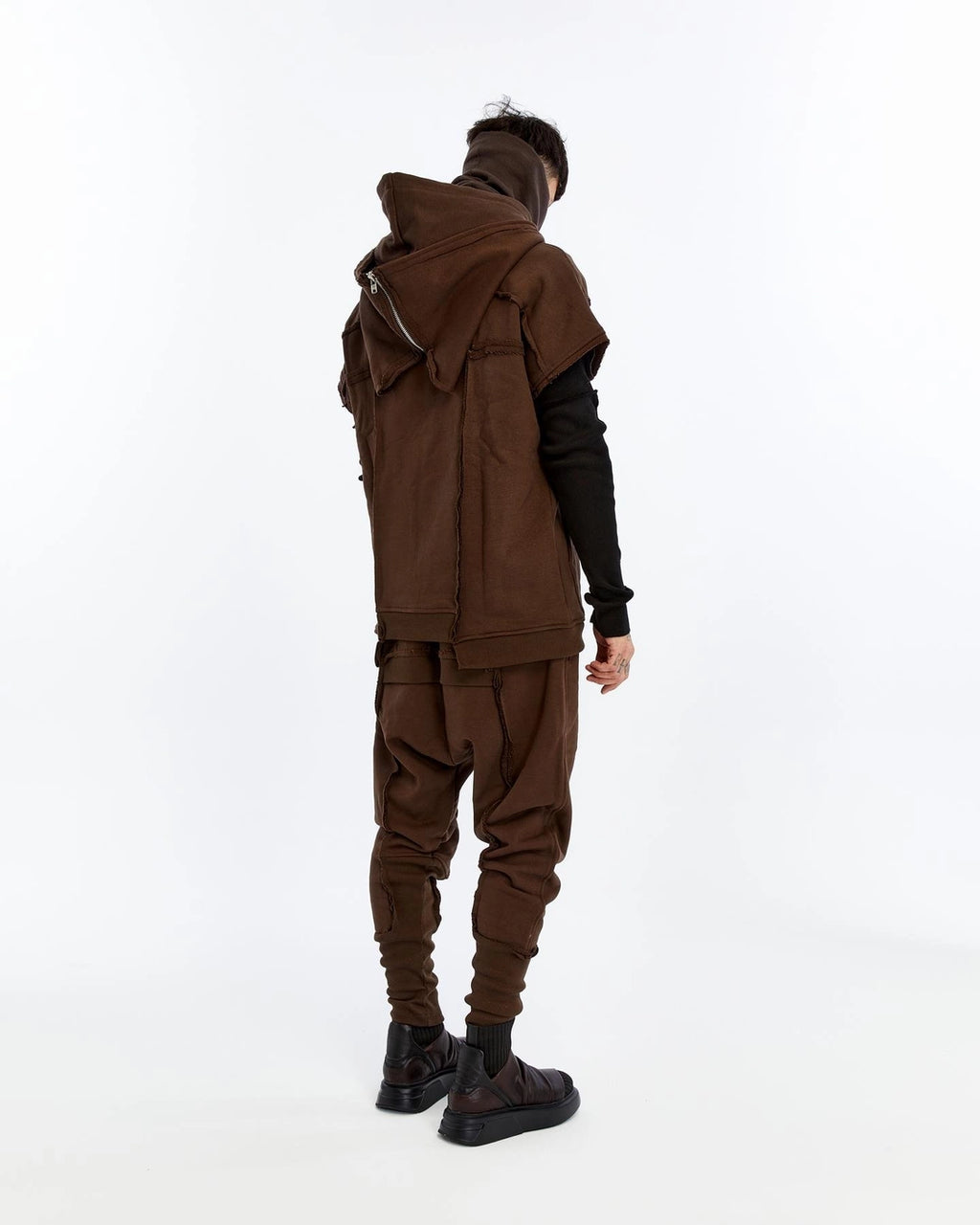 DOUBLE HOODED VEST