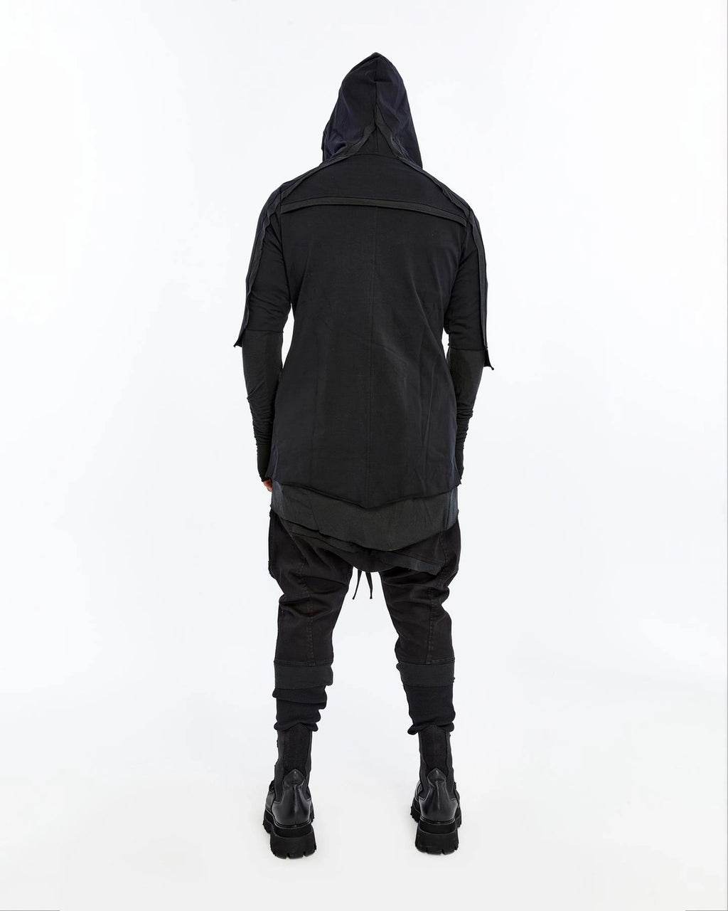 DOUBLE LAYER HOODED
