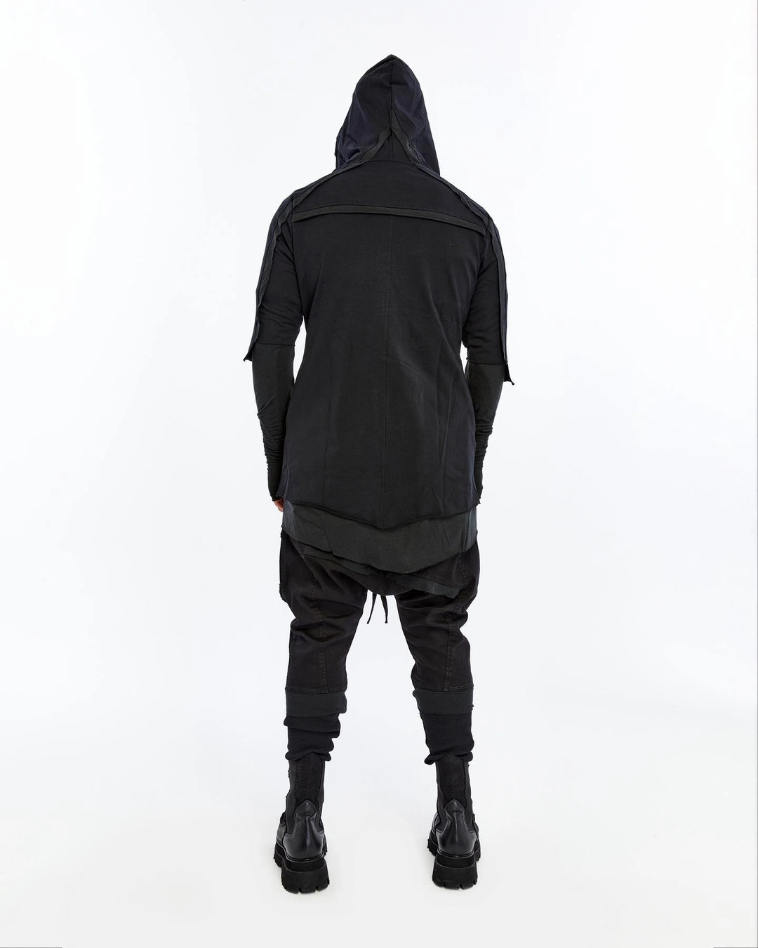 DOUBLE LAYER HOODED