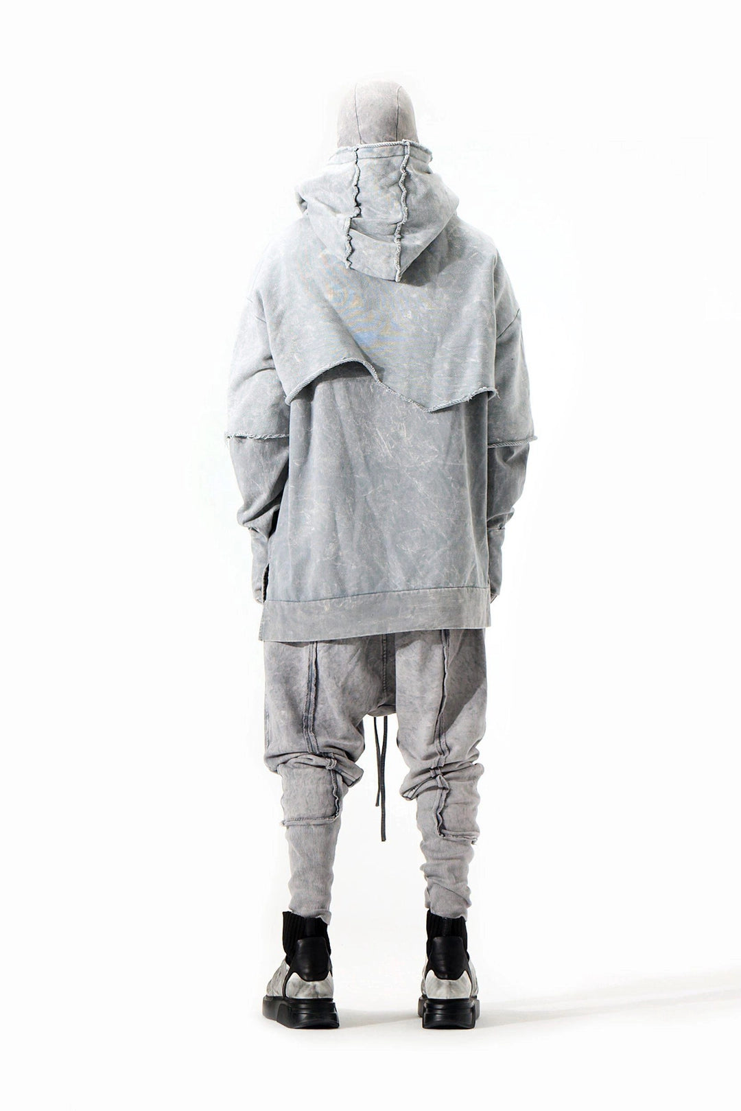 ACID GREY DOUBLE SWEAT