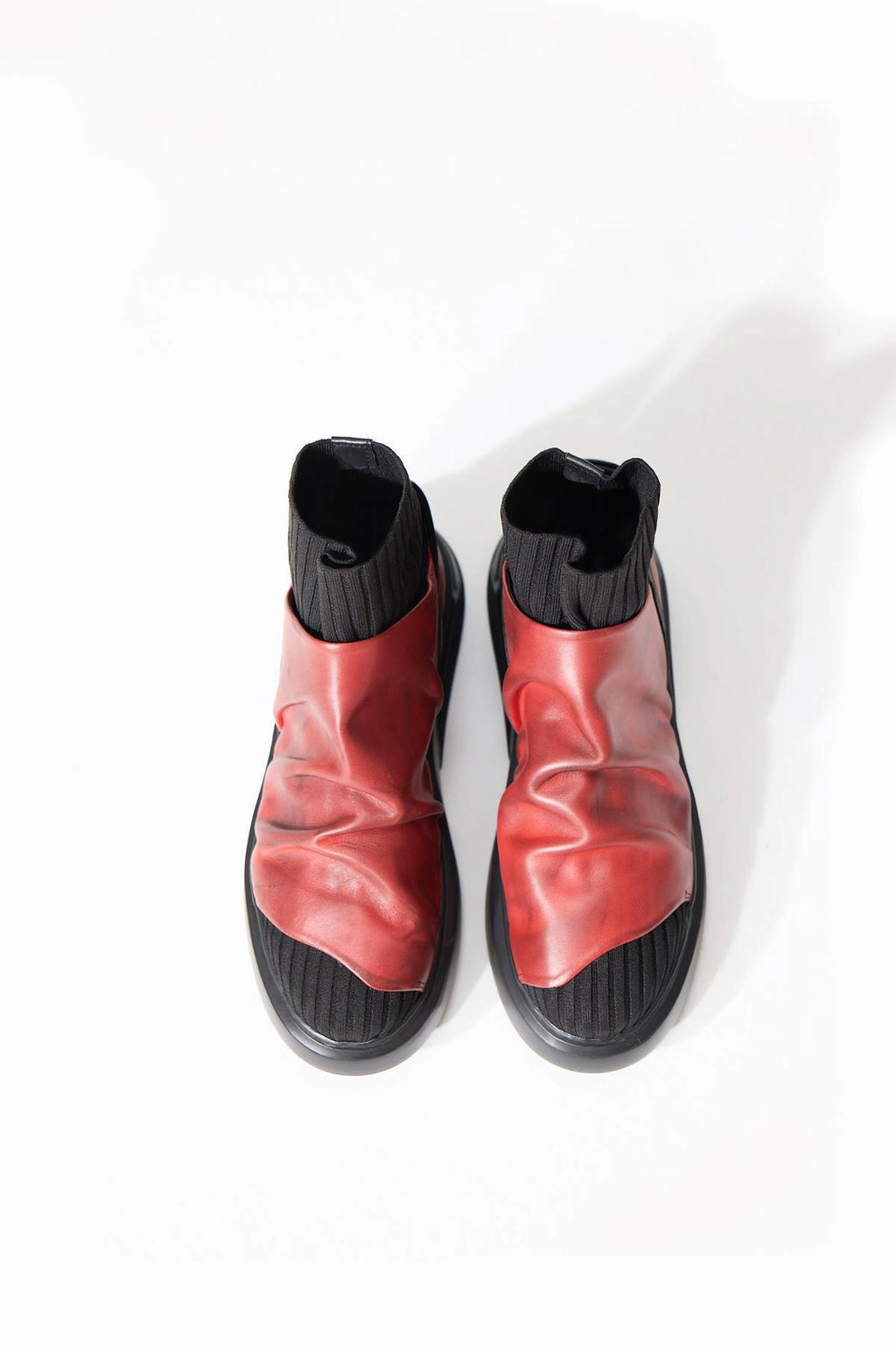 LEATHER LAYERED SHOES