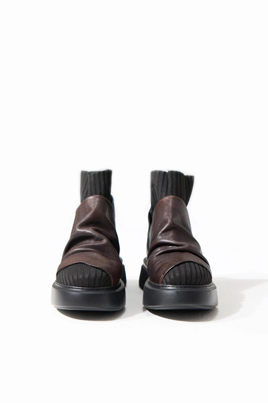 LEATHER LAYERED SHOES