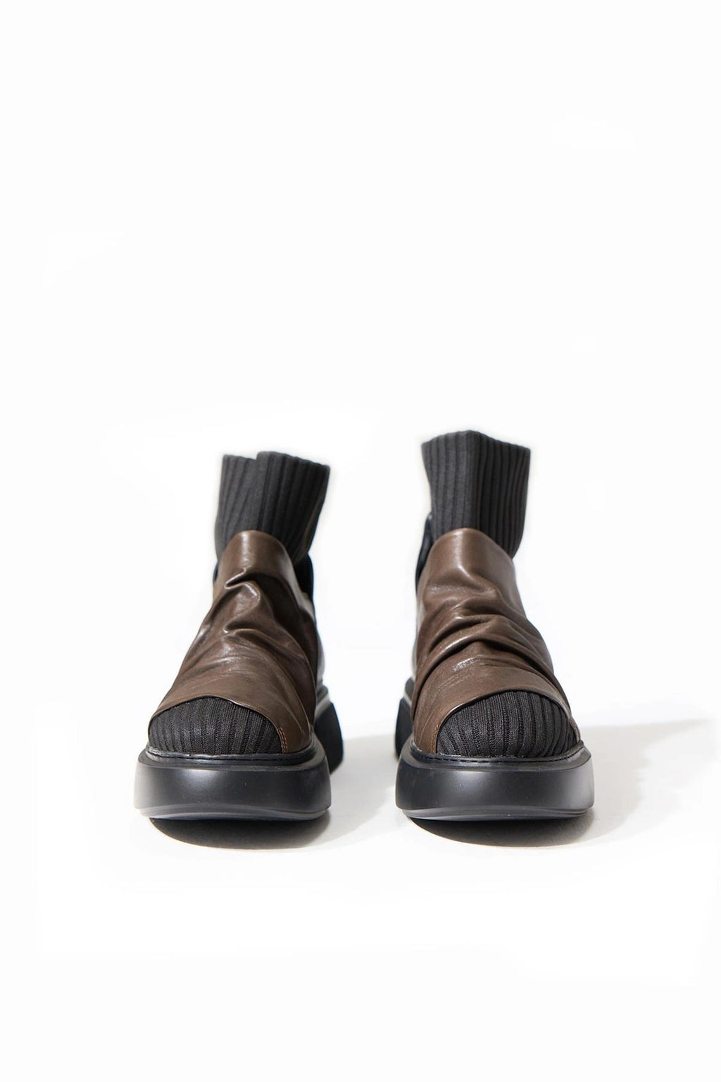 LEATHER LAYERED SHOES