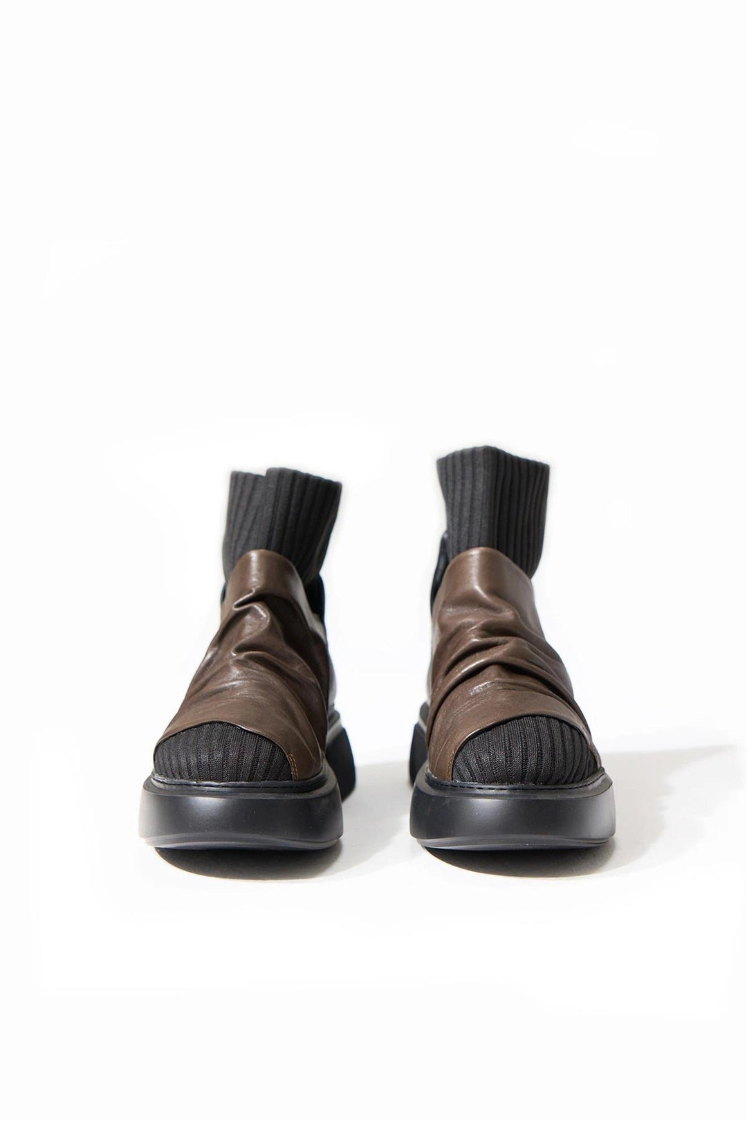 LEATHER LAYERED SHOES