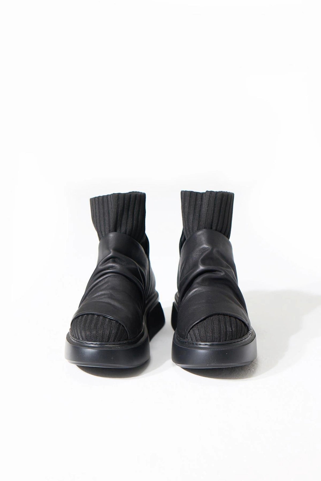 LEATHER LAYERED SHOES