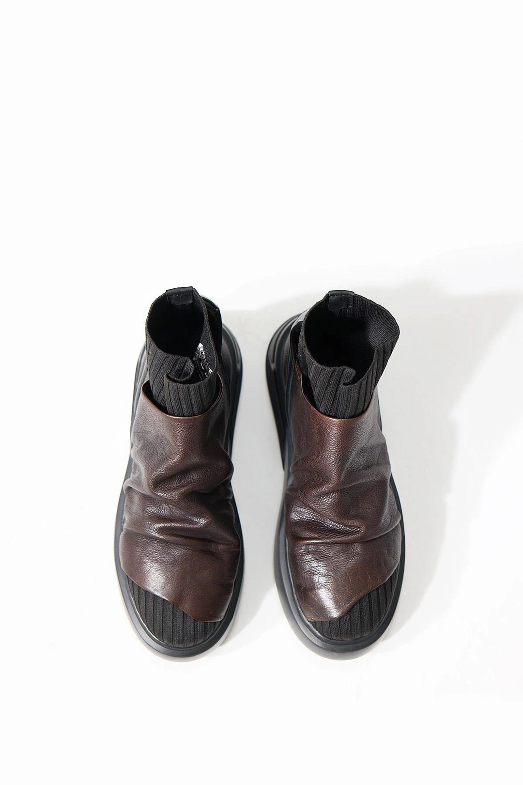 LEATHER LAYERED SHOES