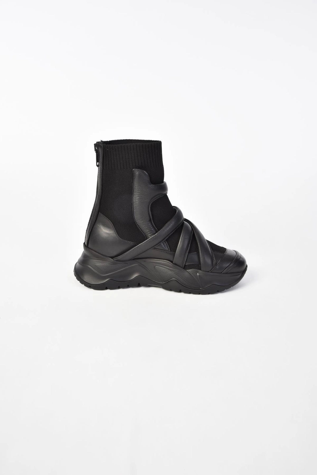 BLACK MULTI-PIECE SHOES