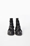 BLACK MULTI-PIECE SHOES
