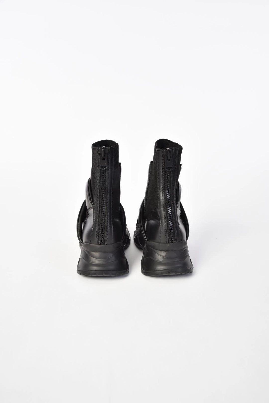 BLACK MULTI-PIECE SHOES