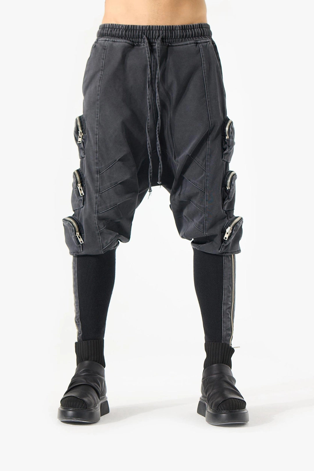 ACID BLACK POCKETS PANT